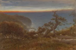 Clovelly by Albert Goodwin Oil Painting