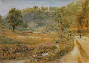 Matlock by Albert Goodwin Oil Painting