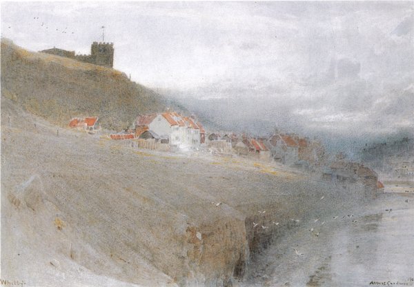 Main Product Photo of Whitby Painting by Albert Goodwin