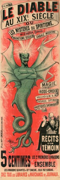 Le Diable au XIXe siecle ou les Mysteres du spiritisme par le docteur Bataille by Albert Guillaume Oil Painting