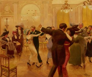 The Dance by Albert Guillaume Oil Painting