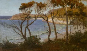 Pacific beaches by Albert Hanson Oil Painting