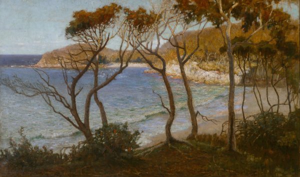 Main Product Photo of Pacific beaches Painting by Albert Hanson