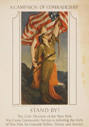 Stand by! A campaign of comradeship. by Albert Herter Oil Painting