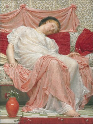 Jasmine by Albert Joseph Moore Oil Painting