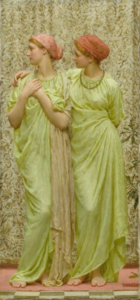 Topaz by Albert Joseph Moore Oil Painting