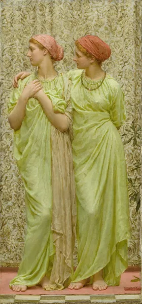 Topaz by Albert Joseph Moore Oil Painting