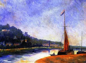 Banks of the River painting by Albert Lebourg