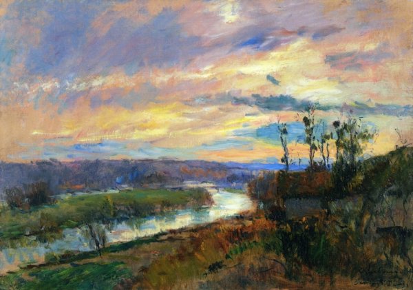 Main Product Photo of Carriere, Saint-Denis Painting by Albert Lebourg