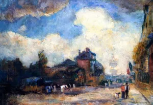 Le Havre by Albert Lebourg Oil Painting