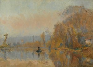 Le Passeur by Albert Lebourg Oil Painting