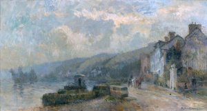 Temps de pluie by Albert Lebourg Oil Painting