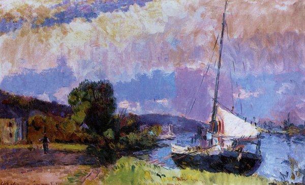 The Banks of the Seine: Caumont in Summer