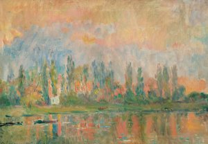 Vue De La Seine by Albert Lebourg Oil Painting