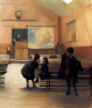 Kept In Oil painting by Albert Ludovici