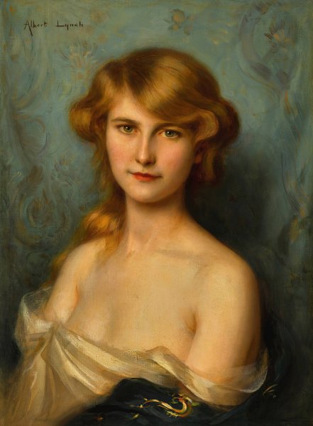 Main Product Photo of A Young Beauty Painting by Albert Lynch