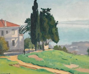 Le Sentier, Laperlier a Alger by Albert Marquet Oil Painting