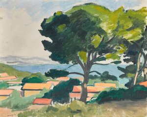 L'Estaque by Albert Marquet Oil Painting