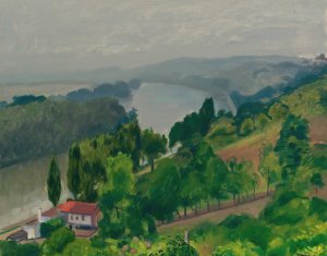 Mericourt, Temps Gris by Albert Marquet Oil Painting