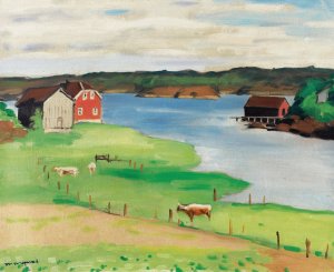 Paturages, Hesnes by Albert Marquet Oil Painting