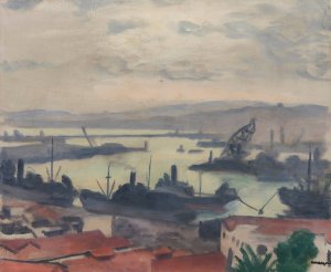 Port D'alger by Albert Marquet Oil Painting
