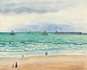 Sables D'olonne by Albert Marquet Oil Painting