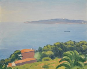 Toulon, Cap Brun by Albert Marquet Oil Painting