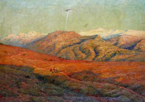 In the Spanish Sierras by Albert Moulton Foweraker Oil Painting