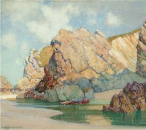 Untitled 10 by Albert Moulton Foweraker Oil Painting