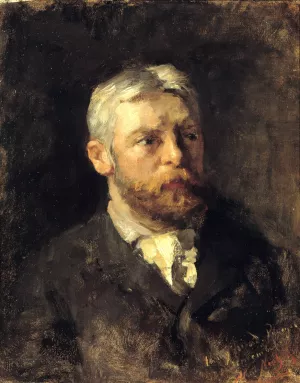 Henry Ward Ranger by Albert Neuhuys Oil Painting