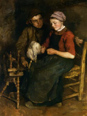 Young Love painting by Albert Neuhuys