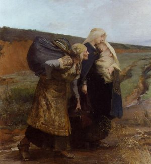Audovere Repudie by Albert Pierre Rene Maignan Oil Painting