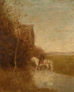 Childe Harold's Pilgrimage by Albert Pinkham Ryder Oil Painting