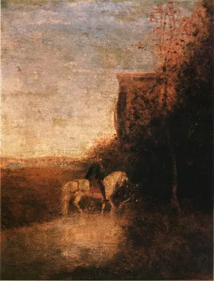 Childe Harold's Pilgrimage by Albert Pinkham Ryder - Oil Painting Reproduction