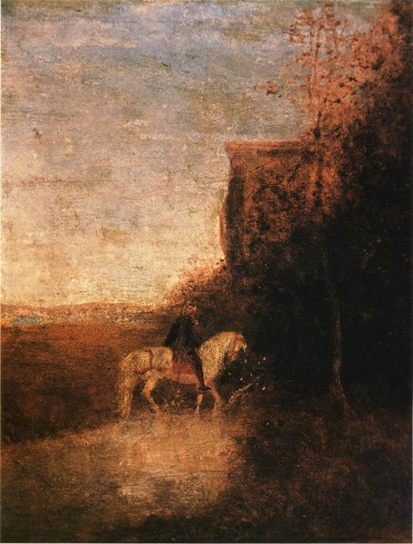 Childe Harold's Pilgrimage by Albert Pinkham Ryder - Hand-Painted Oil Painting Reproduction