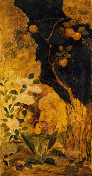 Children Playing with a Rabbit by Albert Pinkham Ryder Oil Painting