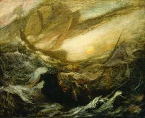 Flying Dutchman by Albert Pinkham Ryder Oil Painting