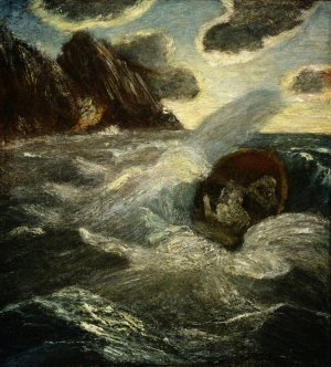 Lord Ullin's Daughter by Albert Pinkham Ryder Oil Painting