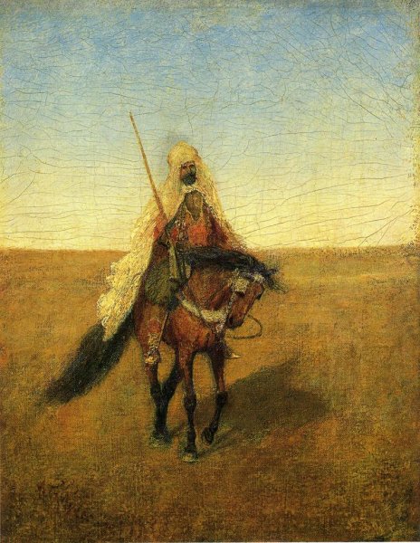 Main Product Photo of The Lone Scout Painting by Albert Pinkham Ryder