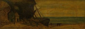 The Smugglers' Cove by Albert Pinkham Ryder Oil Painting