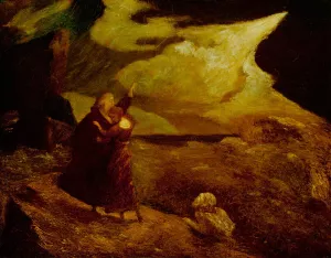 The Tempest by Albert Pinkham Ryder Oil Painting