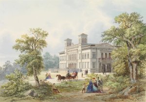 Triest Ferdinandeum by Albert Rieger Oil Painting