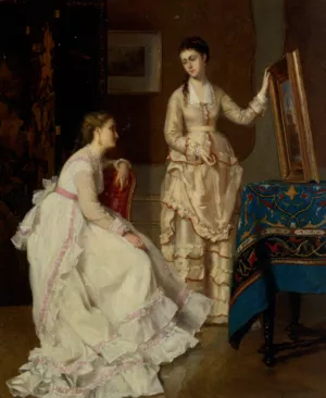 A New Purchase by Albert Roosenboom - Oil Painting Reproduction