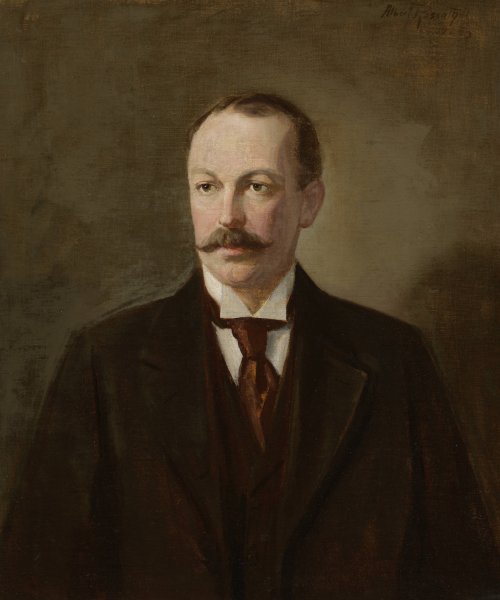 Richard Alexander F. Penrose Jr. by Albert Rosenthal - Hand-Painted Oil Painting Reproduction
