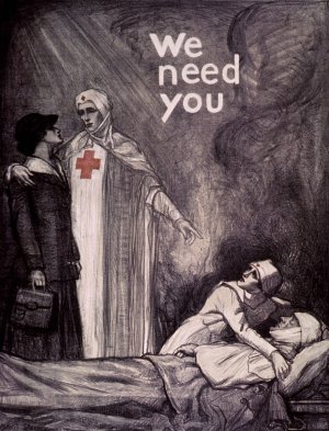We need you by Albert Sterner Oil Painting
