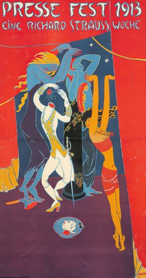 Presse Fest by Albert Weisgerber Oil Painting