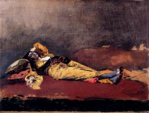 Almea Color Arancio by Alberto Pasini Oil Painting