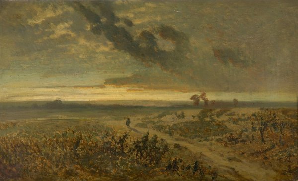Main Product Photo of Paysage  Painting by Alberto Pasini