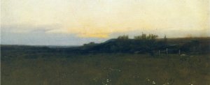 Sunrise Oil painting by Albion Harris Bicknell
