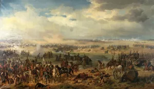 Die Schlacht bei Temesvar by Albrecht Adam Oil Painting